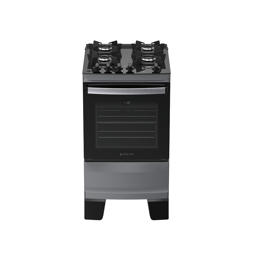 Atlas Agile Up Glass 4 bocas