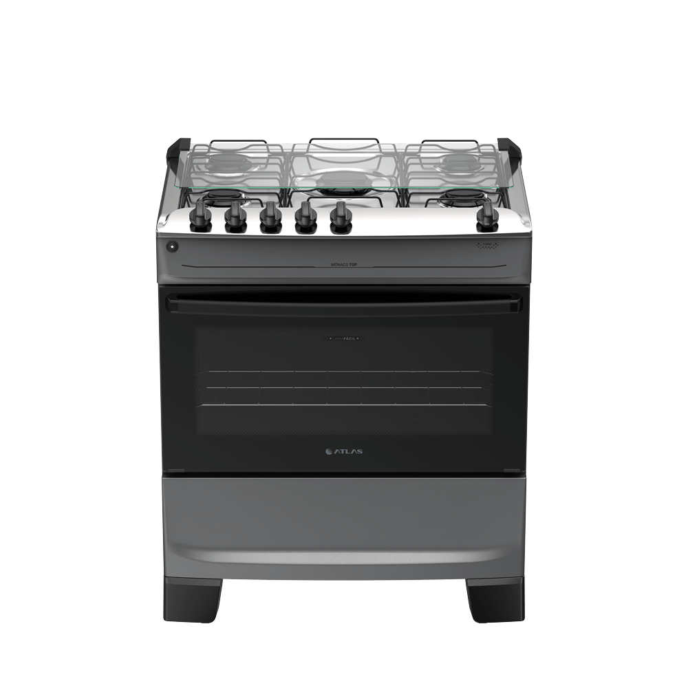 Atlas Mônaco Top Inox 5 bocas